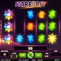 PlayOJO - Starburst Spilleautomat - Klassisk Favoritt